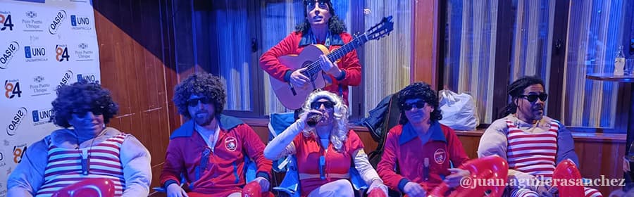 Chirigota Los socorristas se la dan de artistas